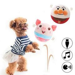 Bounce and Squeak Interactive Dog Toy