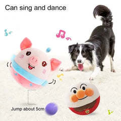 Bounce and Squeak Interactive Dog Toy