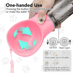 PupPorta Water Bottle (with food storage & poop dispenser)