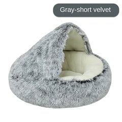 Cozy-Cat Plush Bed